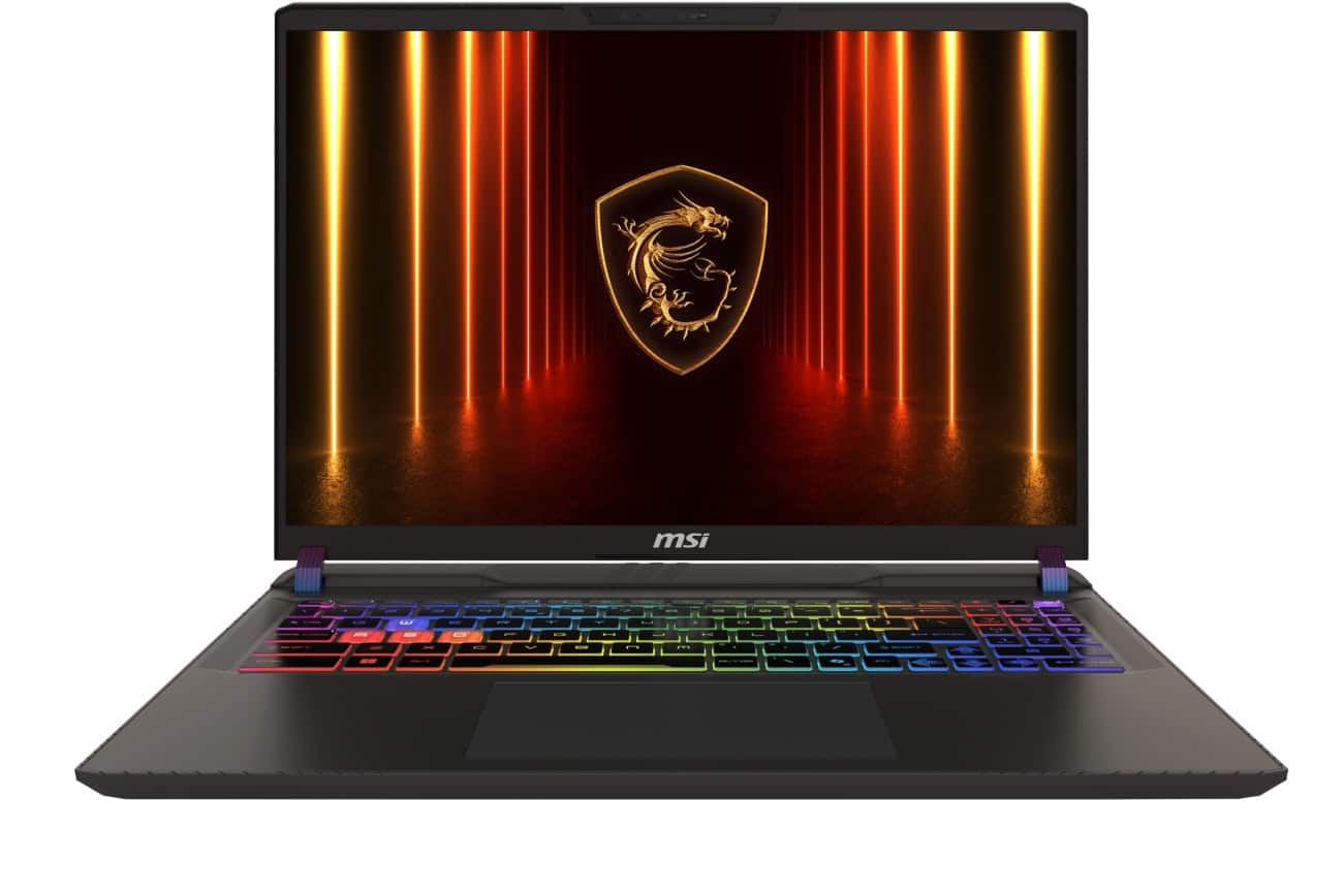 Ordinateur portable MSI Vector A16 HX 16" AMD Ryzen 9 8940HX 16 Go 1 To SSD NVIDIA GeForce RTX 5070 Ti Quad HD+ Windows 11 Home Gris A8WHG-023NL