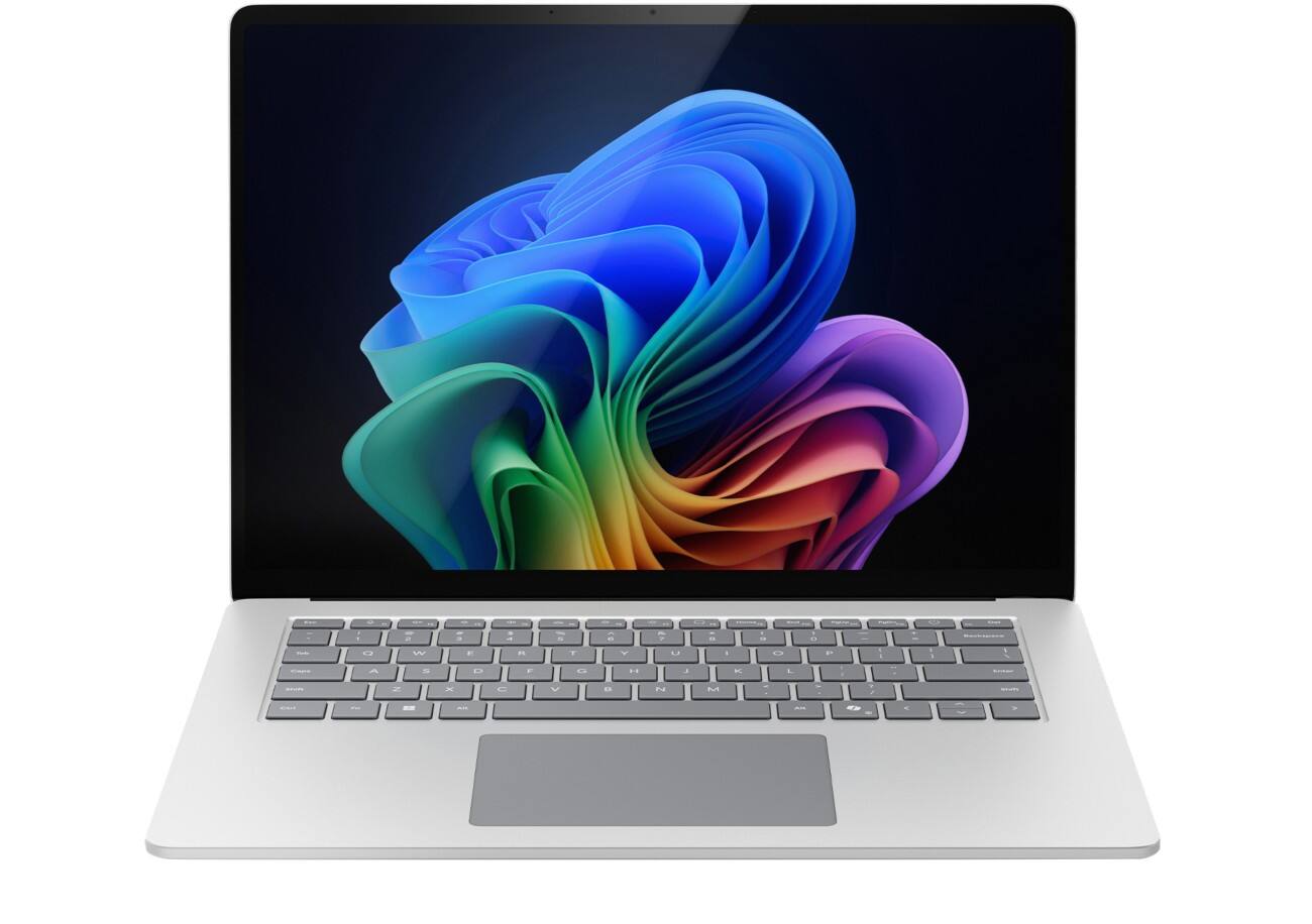 Microsoft Surface Laptop 7 Copilot+ PC 15 inch PC Intel Core Ultra 7 266V 16 GB 512 GB SSD Touchscreen Windows 11 Pro Platinum