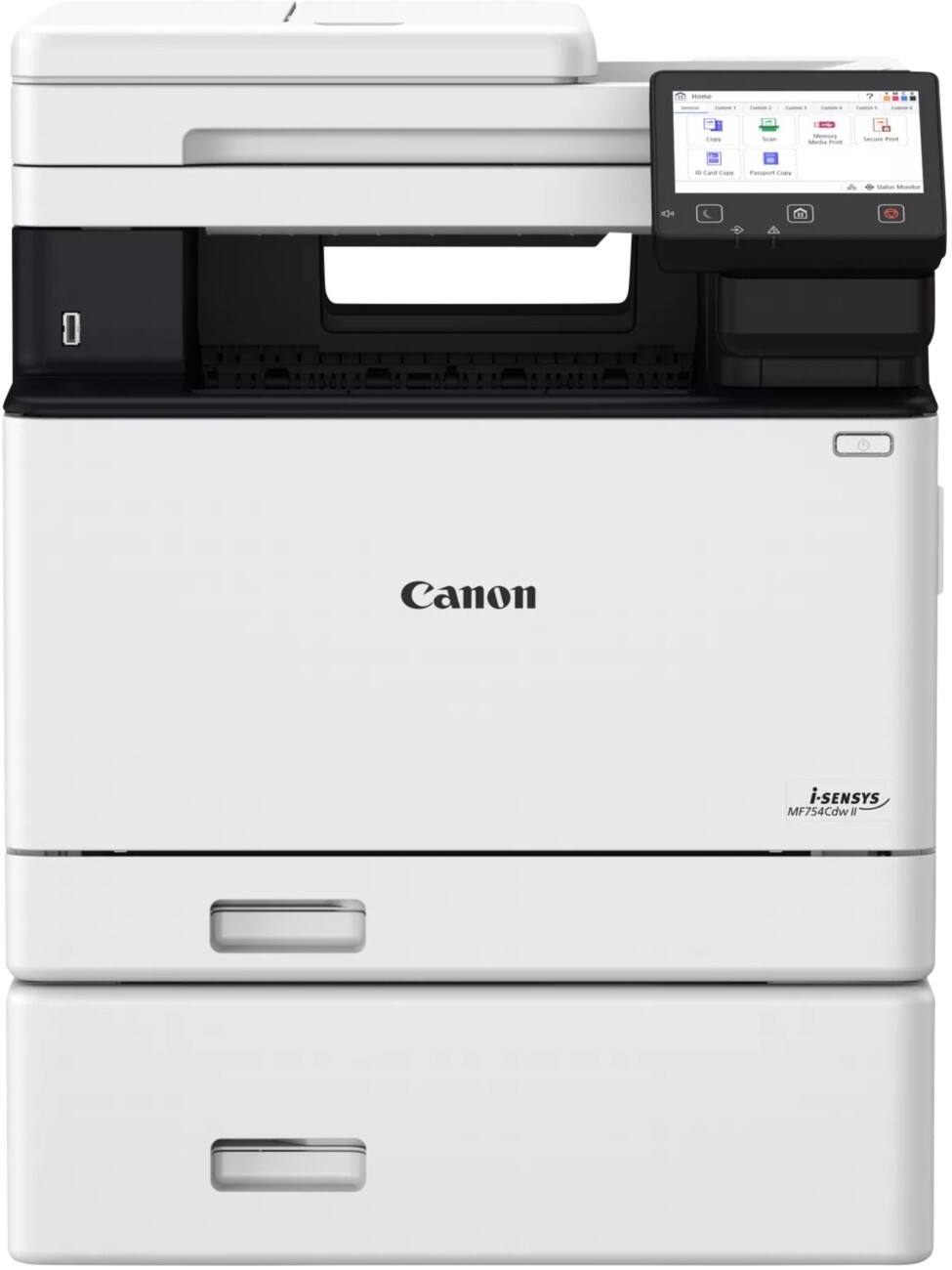 Imprimante multifonction Canon Série i-SENSYS MF750 II MF754Cdw II Couleur Laser A4 Blanc