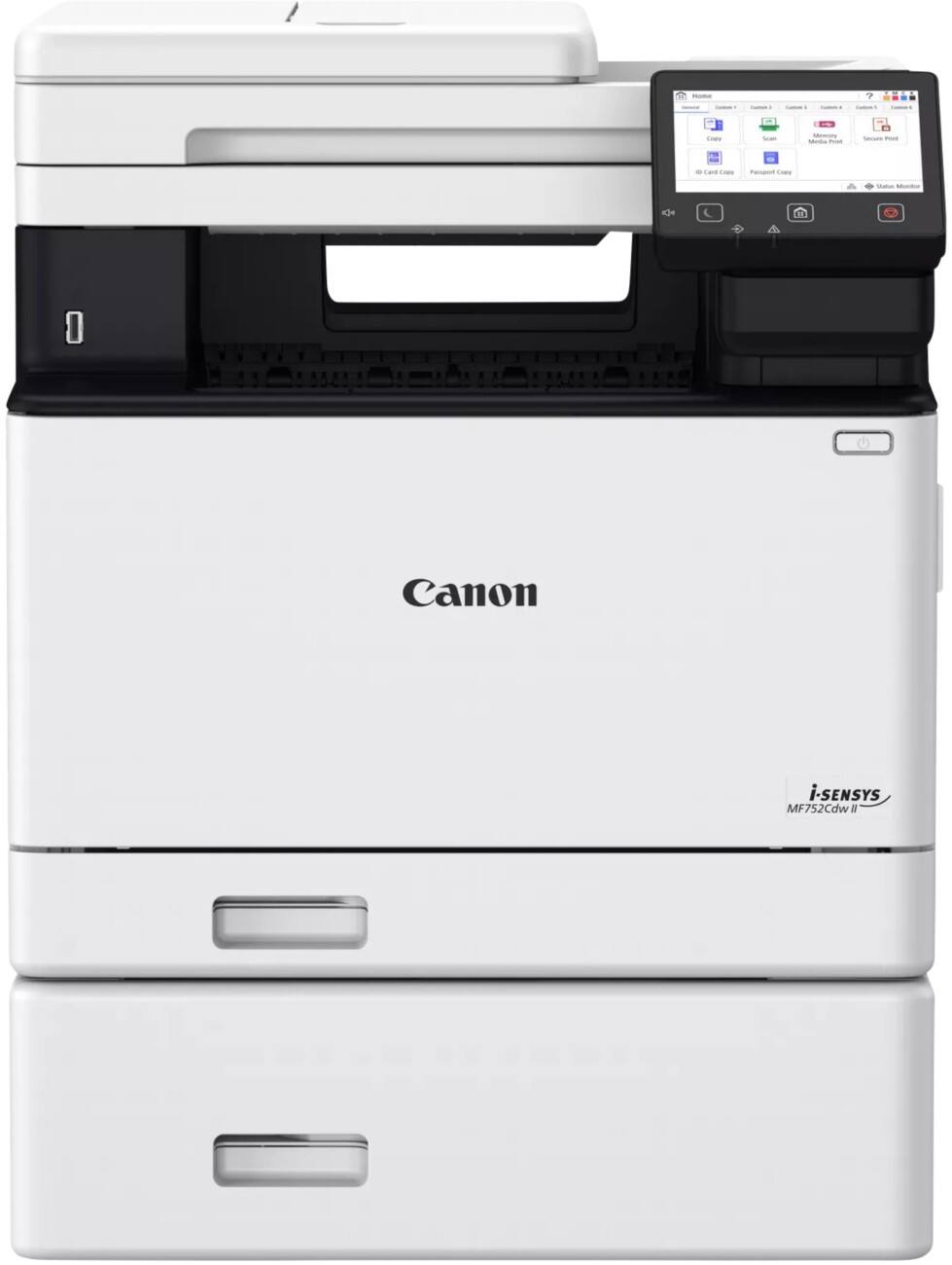 Imprimante multifonction Canon Série i-SENSYS MF750 II MF752Cdw II Couleur Laser A4 Blanc