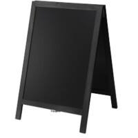 SHOWDOWN Stoepbord Hout Zwart ZPCHBBL55x85