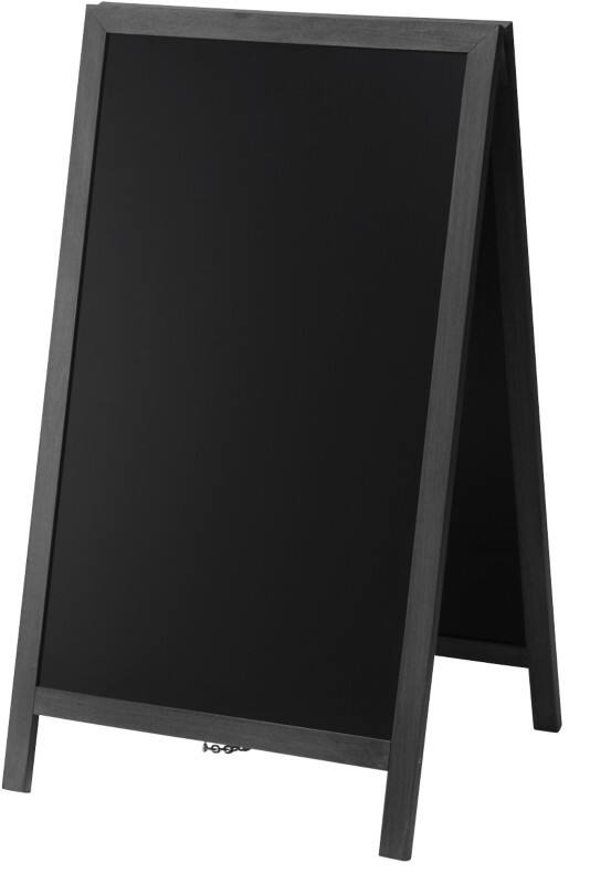 SHOWDOWN Stop-trottoir Bois Noir ZPCHBBL68x120