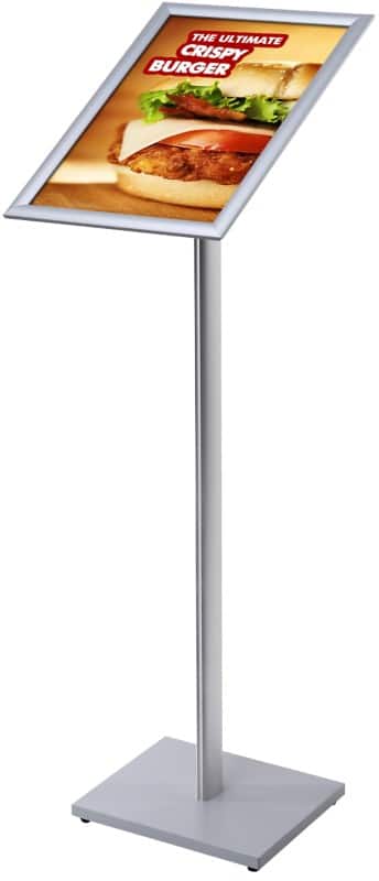 SHOWDOWN Displaystandaard A3 Aluminium, staal Zilver MBA3G25