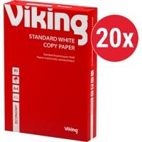 Papier imprimante Viking Economy A4 80 g/m² Mat Blanc 20 Paquets de 500 Feuilles