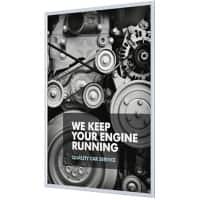 SHOWDOWN B1 Fireproof A3 Kliklijst Hangend Zilver KRA3G25B1 32,8 (B) x 1,1 (D) x 45,1 (H) cm KRA3G25B1