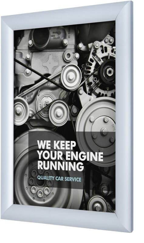 SHOWDOWN A4 Kliklijst Hangend Zilver KRA4G25 24,1 (B) x 1,1 (D) x 32,8 (H) cm KRA4G25