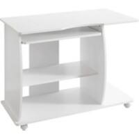 Bureau d’ordinateur WOHNLING WL1.152 Blanc 90 x 71 x 50 cm