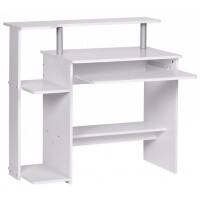 Bureau d’ordinateur WOHNLING WL1.153 Blanc 94 x 90 x 48,5 cm