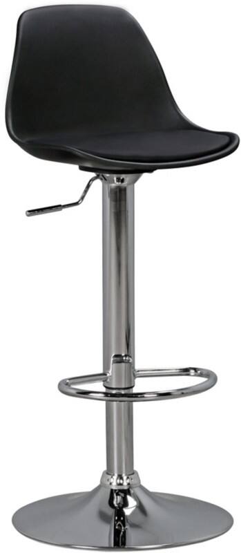 AMSTYLE Barkruk SPM2.001 Zwart