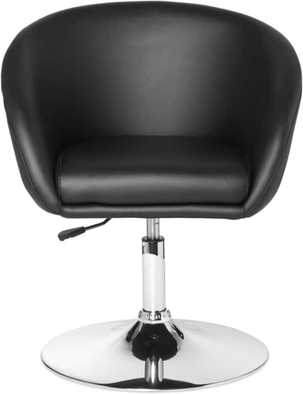 AMSTYLE Loungestoel SPM2.157 Zwart Kunstleer