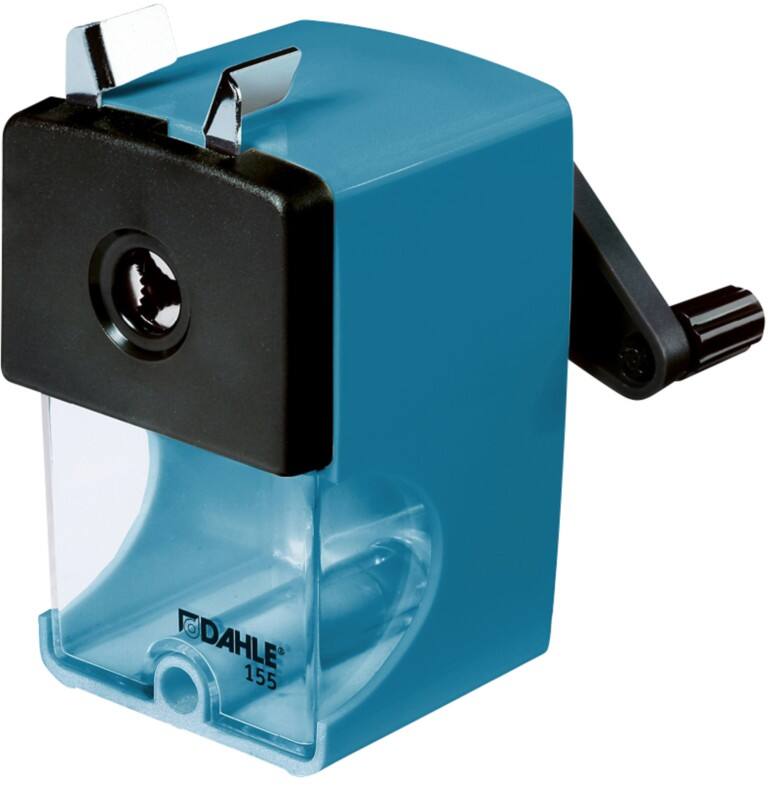 Puntenslijper Dahle 155 Color ID Petrol voor potloden tot 12 mm