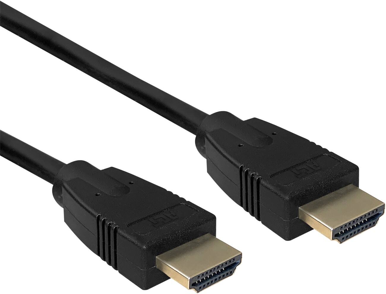 ACT HDMI versie 2.1 HDMI-kabel HDMI Male HDMI Male 2 m Zwart