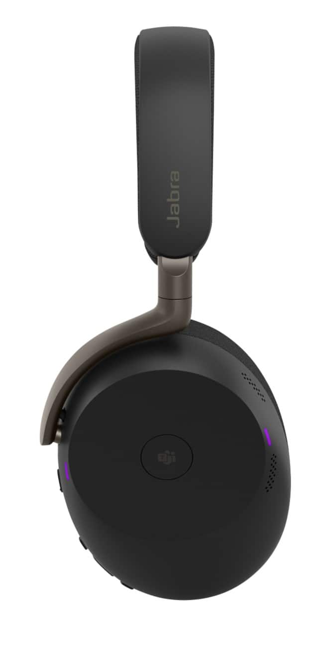 Micro casque Jabra Evolve3 85 UC Link 390 Sans fil USB-C Noir