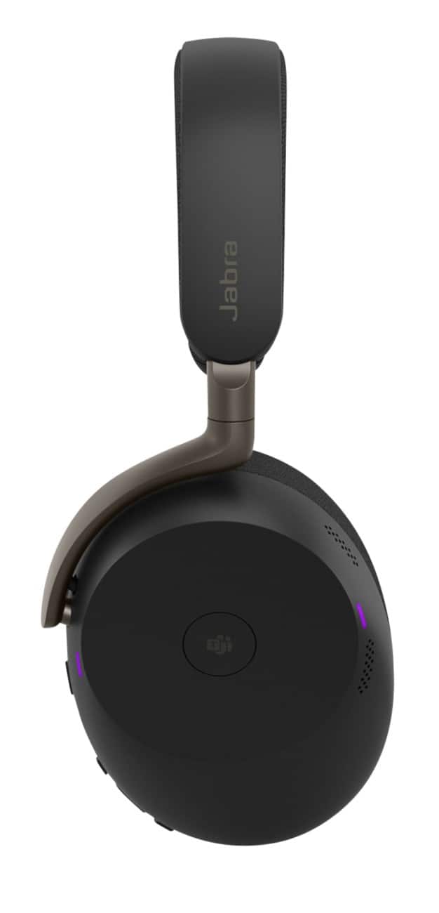 Micro casque Jabra Evolve3 85 MS Link 390 Sans fil USB-A Noir