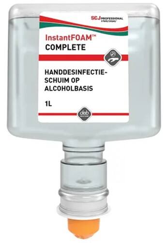 Désinfectant pour les mains InstantFOAM Antibactérien Transparent IFS1LTFNL 1 L