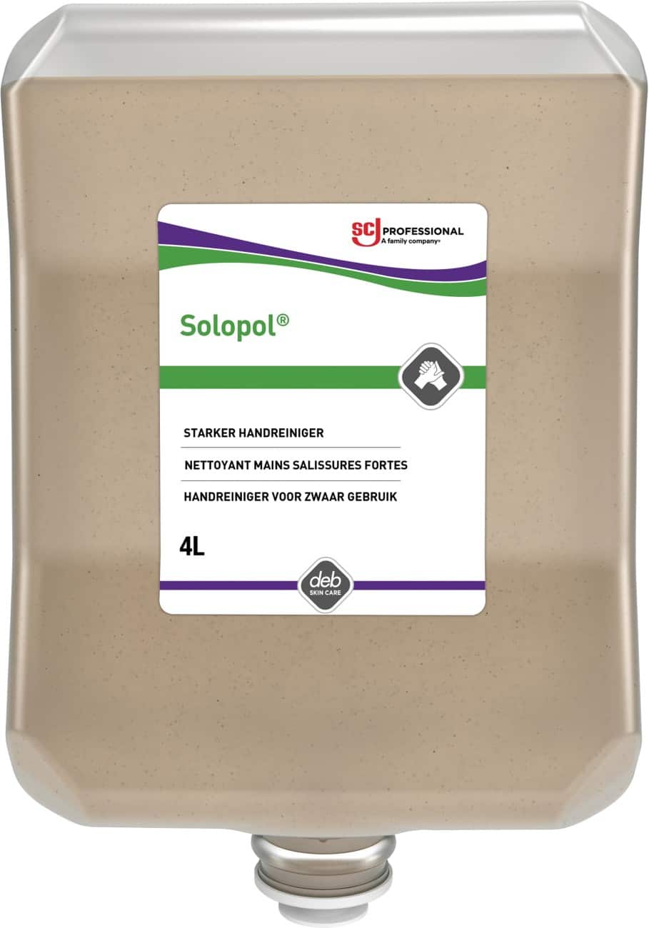 Nettoyant puissant pour les mains Solopol Légèrement parfumé Crème SOL4LTR 4 L
