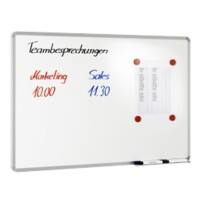 Tableau blanc Ultradex Magnétique Émail Simple face 180 (L) x 90 (H) cm