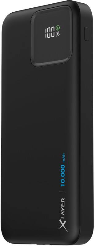 Batterie externe XLayer 10000 mAh Lithium Polymère Noir