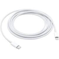 Câble USB-C vers Lightning Apple Mâle Lightning 2 m Blanc
