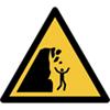 Djois Veiligheidsbord Waarschuwing: onstabiele klif Klevend, schroeven PP (Polypropeen) 20 (B) x 0,14 (H) cm