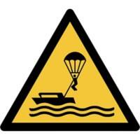 Panneau de sécurité Djois Faire du parachute ascensionnel Adhésif, à visser PP (Polypropylène) 20 (l) x 0,14 (h) cm