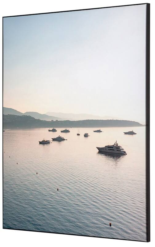 Cadre tissu SHOWDOWN Ships Sea Multicolore Aluminium