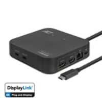 ACT Dockingstation USB-C Dual 4K Zwart AC7150