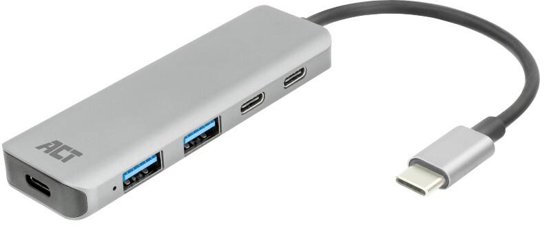 Hub USB-C ACT AC7072 4 ports
