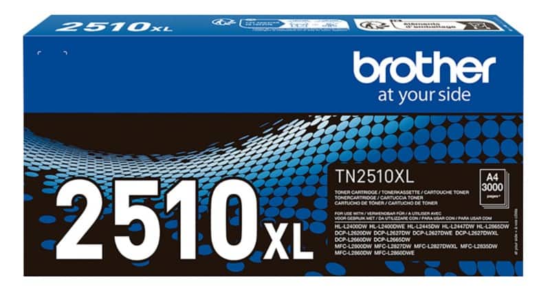 Toner Brother 2510XL D'origine Noir