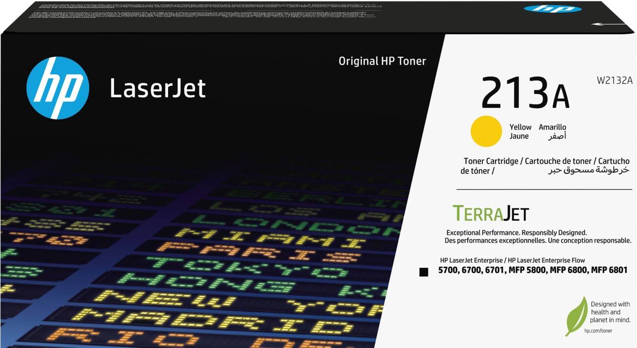 HP 213A Origineel Tonercartridge W2132A Geel