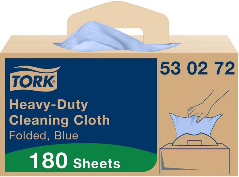 Tork W7 Premium Poetspapier Blauw 35,5 x 41,5 cm 530272 180 Vellen