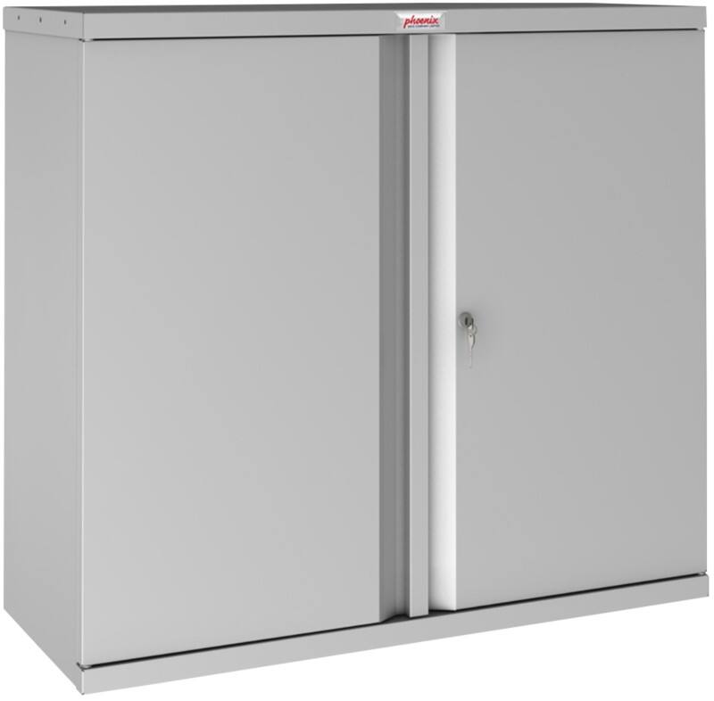 Phoenix SCL Series Draaideurkast Staal 1 Legborden 915 x 370 x 830 mm Grijs