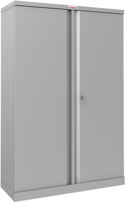 Armoire à portes battantes Phoenix SCL Series Acier 3 étagères 915 x 370 x 1400 mm Gris