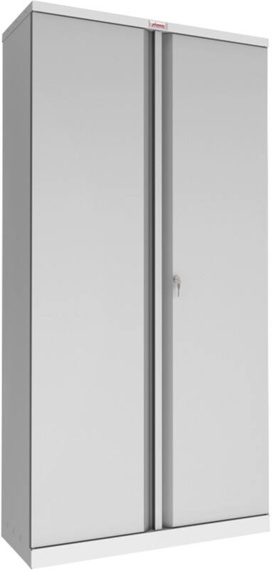 Armoire à portes battantes Phoenix SCL Series Acier 4 étagères 915 x 370 x 1830 mm Gris