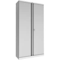 Armoire à portes battantes Phoenix SCL Series Acier 4 étagères 915 x 370 x 1830 mm Gris