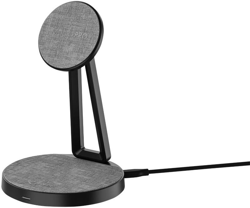 Station de charge XLayer Magfix Pro 15 W 2 ports Noir 220290