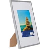 Cadre photo Maul MAULdesign 21 x 30 cm Argenté Aluminium 1945405 21,8 (L) x 30,8 (P) x 13,5 (H) cm