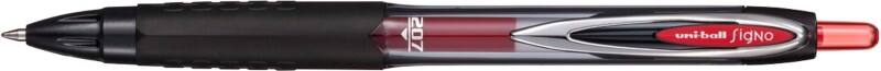Stylo roller uni-ball Signo UMN-207 Rétractable Rouge 0,4 mm Moyen Rollerball Rechargeable 70% Recyclé