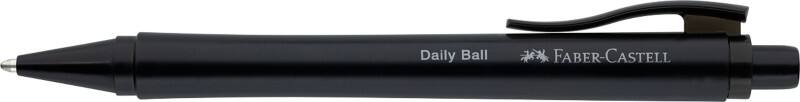 Faber-Castell Daily Ball Intrekbaar Balpen Blauw 0,6 mm Extra breed Balpen Navulbaar