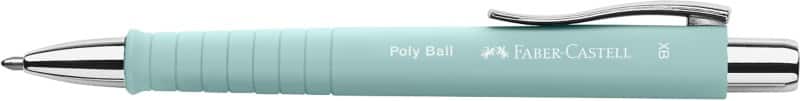 Faber-Castell Poly Ball Classic Intrekbaar Balpen Blauw 0,6 mm Extra breed Balpen Navulbaar