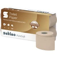 Satino PureSoft Toiletpapier 2-laags 8 Rollen à 250 Vel