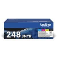 Toner Brother TN-248VAL D'origine Noir, Cyan, Magenta, Jaune Multipack 4 Unités