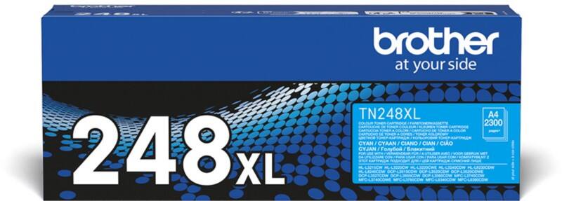 Toner Brother TN-248XLC D'origine Cyan