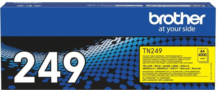 Toner Brother TN-249Y D'origine Jaune