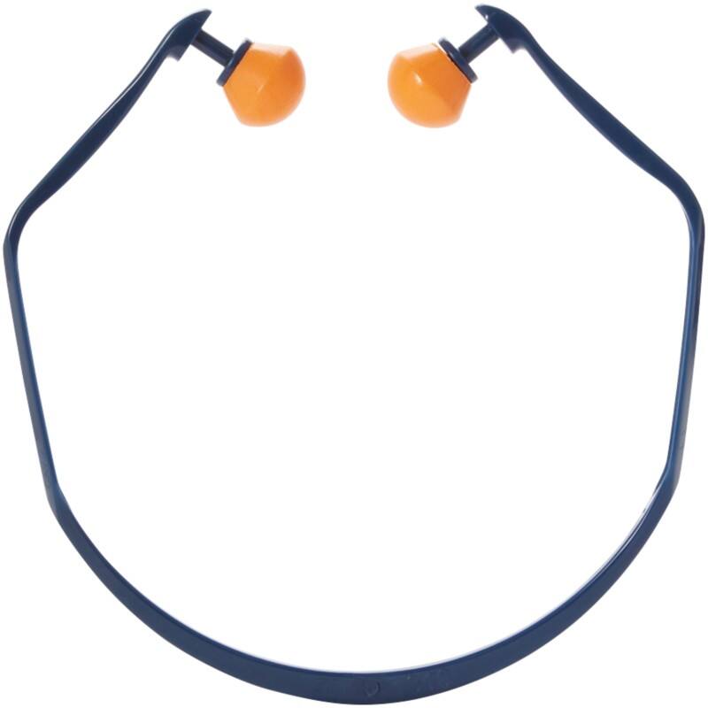 Bouchons d'oreille 3M Banded Sans fil Bleu, orange 1310C1 avec 2 paires d'embouts de rechange