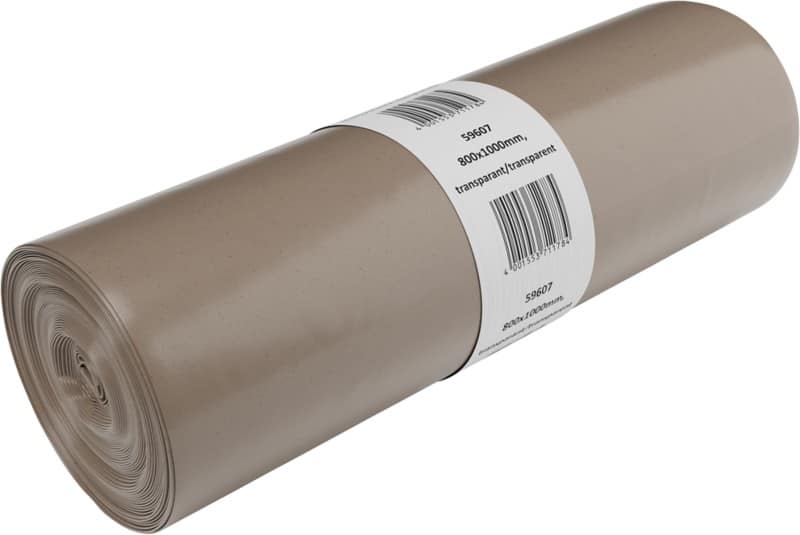 Sac-poubelle DEISS 120 L Transparent 50 unités