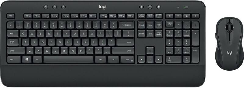 Logitech Toetsenbord en muis Draadloos QWERTY Zwart MK545 ADVANCED