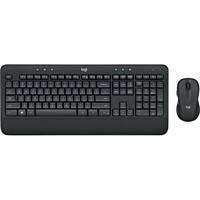 Clavier et souris Logitech Sans fil QWERTY Noir MK545 ADVANCED