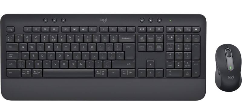 Logitech Business Toetsenbord en muis Draadloos QWERTY met bluetooth Grafiet MK650