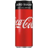 Boisson gazeuse Coca-Cola Zero 24 canettes de 250 ml